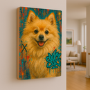 Quadro Decorativo Street Dogs Spitz Alemão