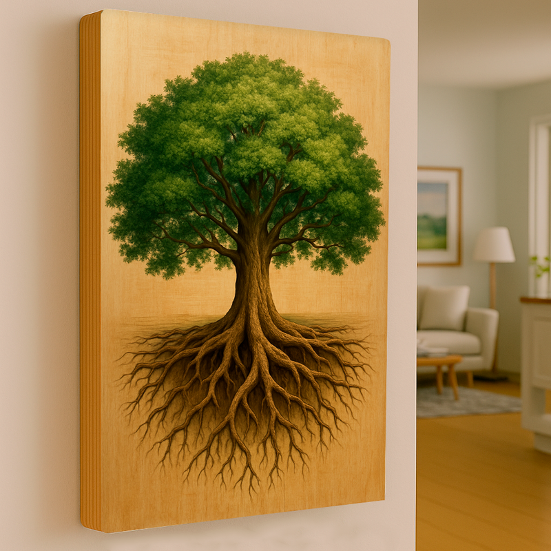 Quadro Decorativo Natureza Raízes da Vida