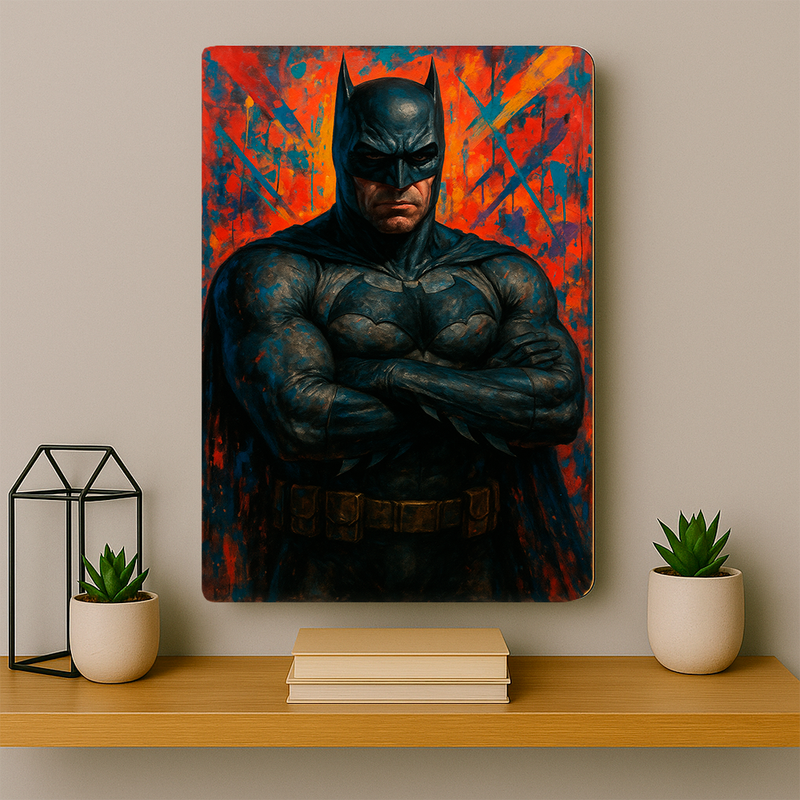 Quadro Decorativo Cultura Pop Batman O Cavaleiro das Trevas