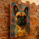 Quadro Decorativo Street Dogs Bulldog Francês