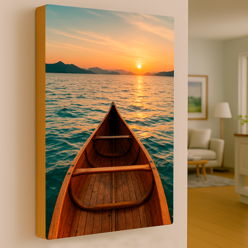 Quadro Decorativo Natureza Horizonte Sereno