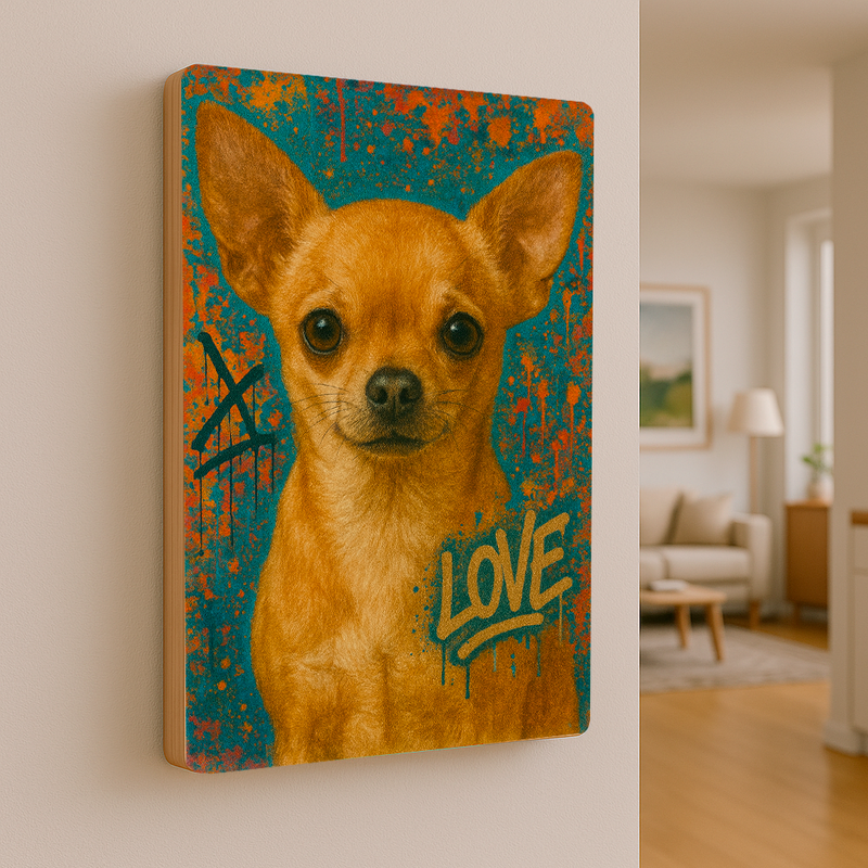 Quadro Decorativo Street Dogs Chihuahua
