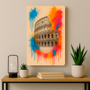 Quadro Decorativo Maravilhas do Mundo - Coliseu