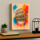 Quadro Decorativo Maravilhas do Mundo - Coliseu