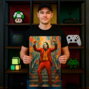 Quadro Decorativo Cultura Pop Coringa – A Dança na Escadaria (Joaquin Phoenix em Joker, 2019)