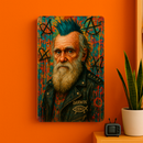 Quadro Decorativo Cultura Pop Darwin Street Punk