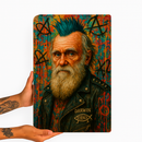 Quadro Decorativo Cultura Pop Darwin Street Punk