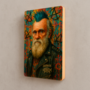 Quadro Decorativo Cultura Pop Darwin Street Punk