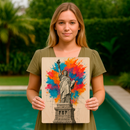 Quadro Decorativo Maravilhas do Mundo - Estátua da Liberdade