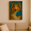 Quadro Decorativo Street Dogs Rough Collie