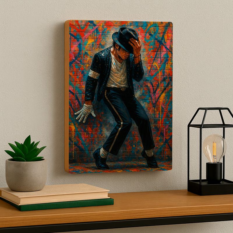 Quadro Decorativo Cultura Pop Michael Jackson – Smooth Criminal