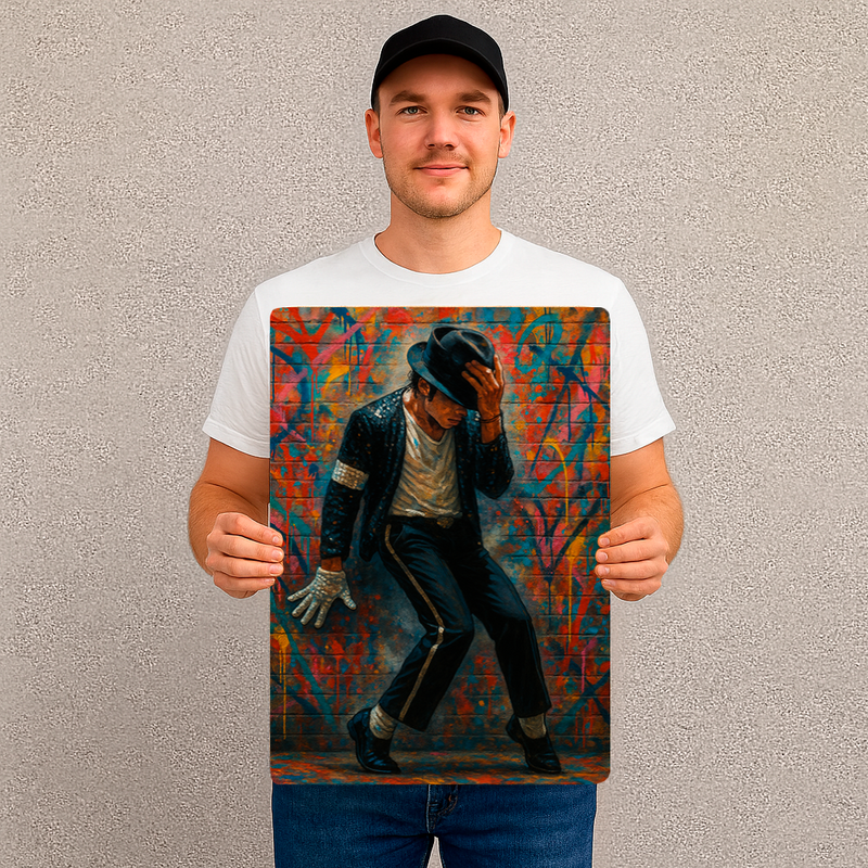 Quadro Decorativo Cultura Pop Michael Jackson – Smooth Criminal