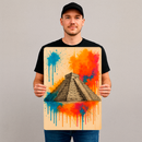 Quadro Decorativo Maravilhas do Mundo Chichén Itzá