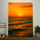 Quadro Decorativo Natureza Crepúsculo Radiante