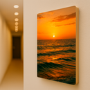 Quadro Decorativo Natureza Crepúsculo Radiante