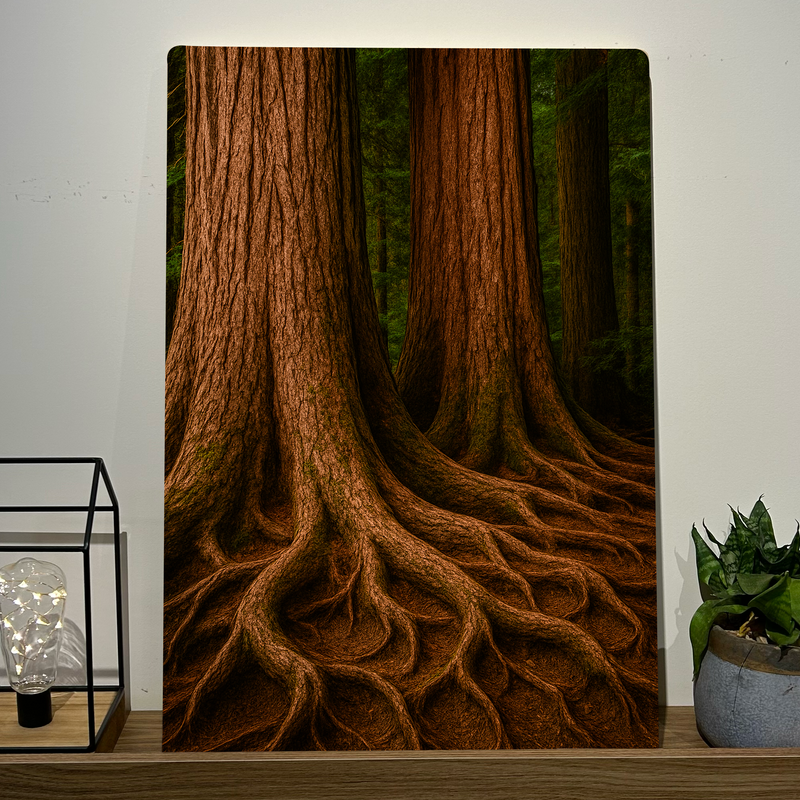 Quadro Decorativo Natureza Raízes da Força