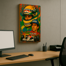 Quadro Decorativo Cultura Pop Senna Orgulho Brasileiro