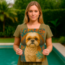 Quadro Decorativo Street Dogs Pug Shih Tzu