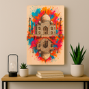 Quadro Decorativo Maravilhas do Mundo Taj Mahal