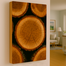 Quadro Decorativo Natureza Troncos Naturais