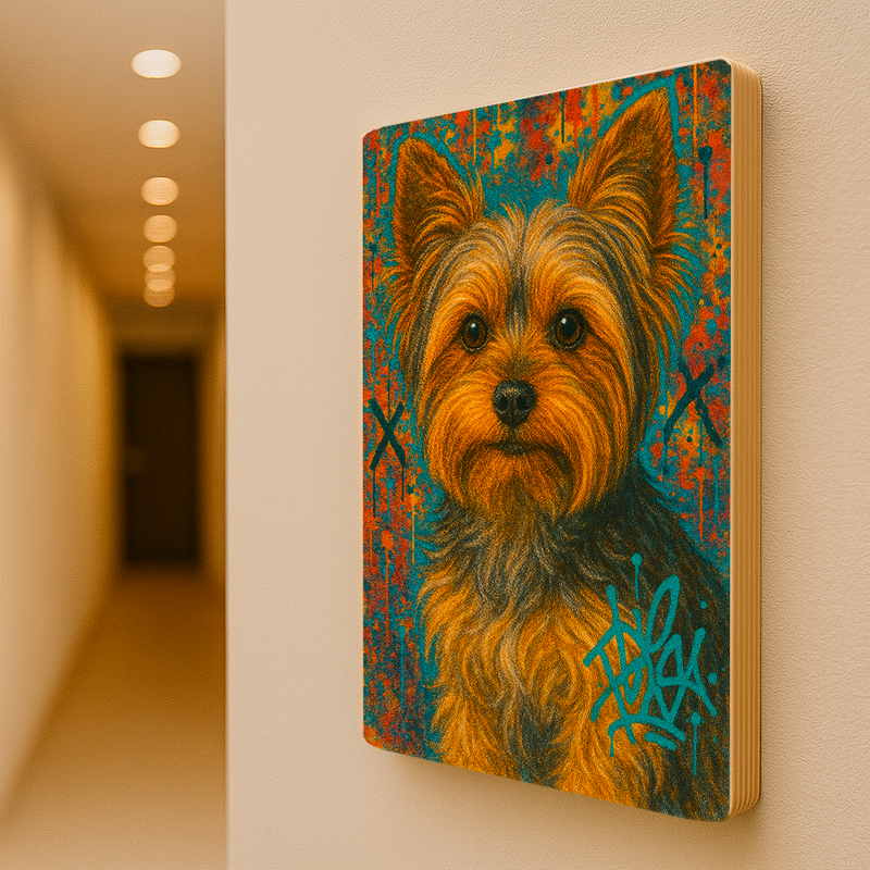 Quadro Decorativo Street Dogs Yorkshire Terrier